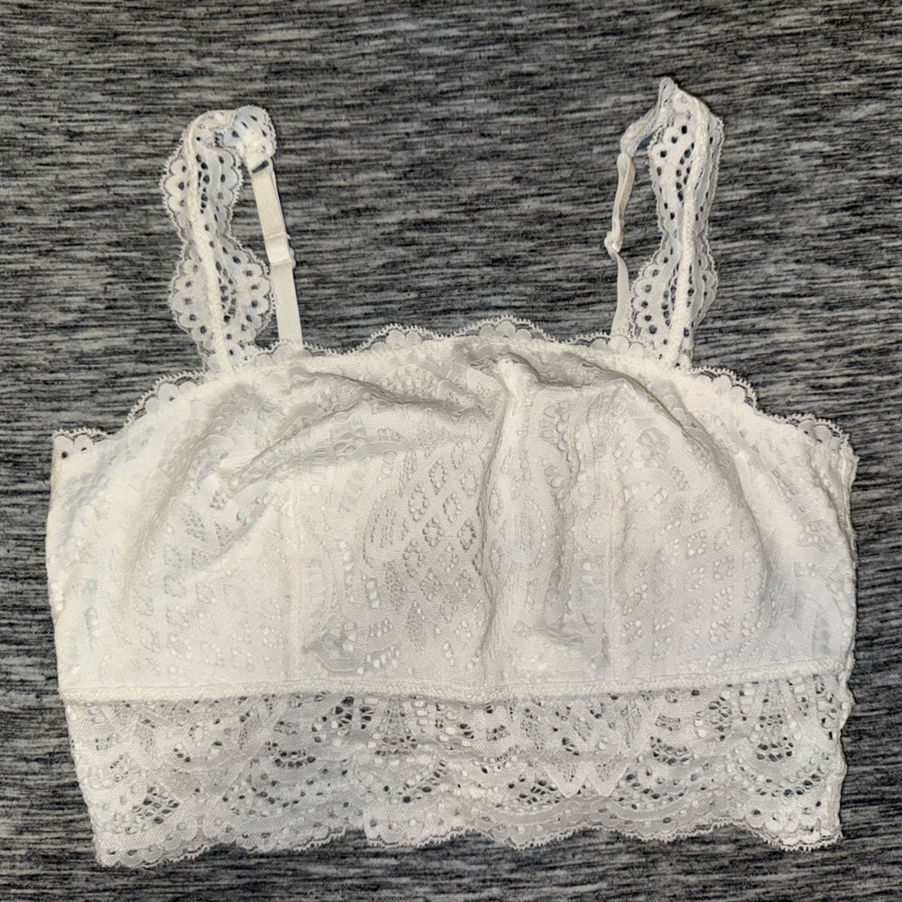 Daytrip White Lace Bralette